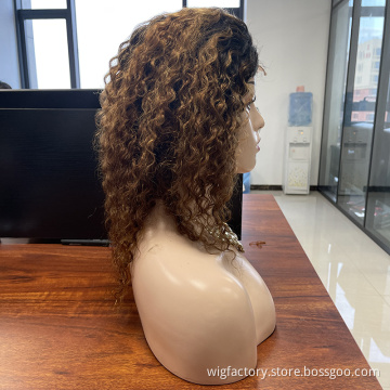 Grade 10A Brazilian Human Hair With Closure,Mink 1b/27 Human Hair Closure 4*4 Wigs,Cheap Human Hair Wigs Vendor